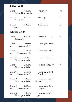 Fr. Leopold Tournament Schedule